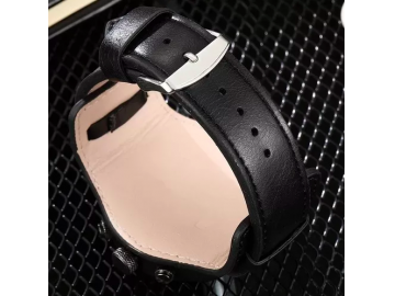 Relógio Curren 8225 Social Luxo Esportivo Top Couro Promoção - Vermelho