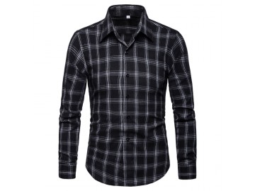 Camisa Xadrez Callander - Preto