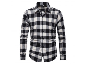 Camisa Xadrez Glasgow - Preto 