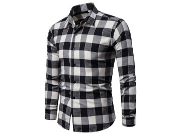 Camisa Xadrez Glasgow - Preto