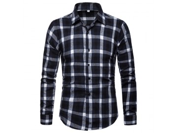 Camisa Xadrez  Liverpool - Preto 