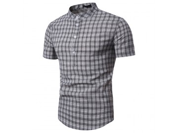 Camisa Xadrez York - Preto