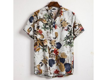 Camisa Havaiano Henley - Wild 